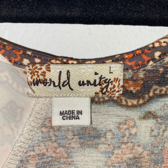 Real World Boho Print Dress - Picture 2 of 5